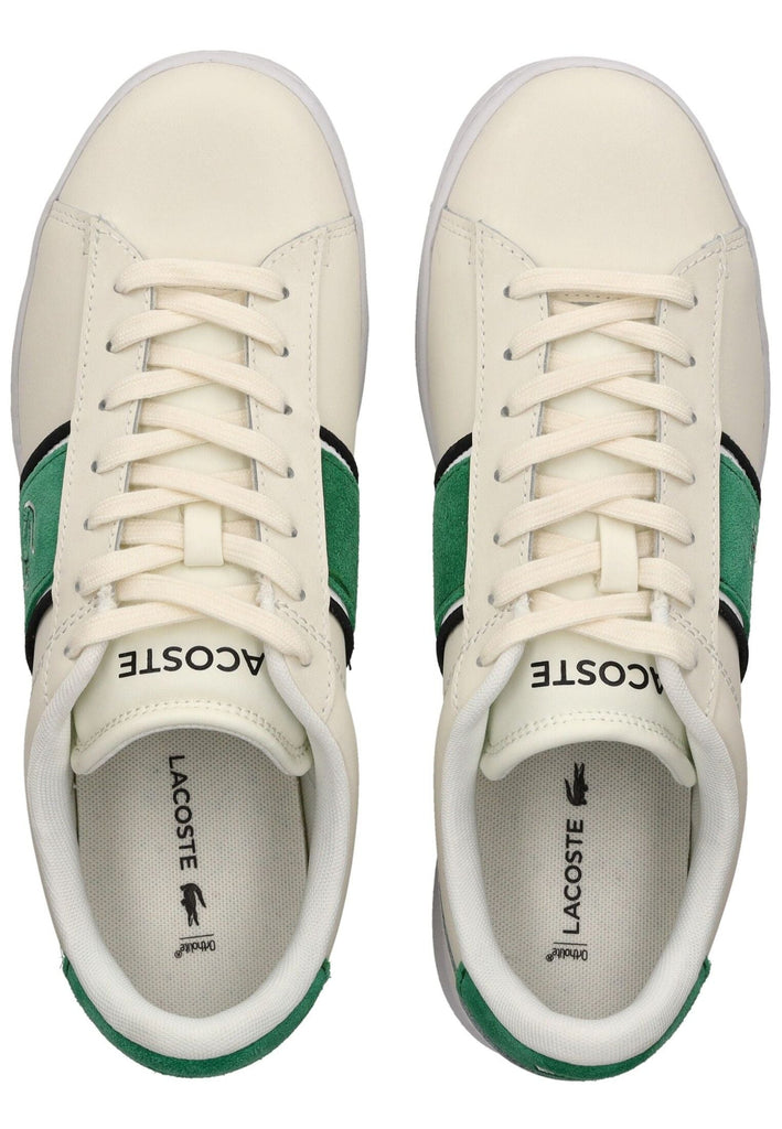 Lacoste Sneaker Leder Weiß Kombi