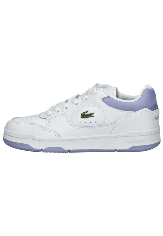 Lacoste Sneaker Leder Weiß/Lila