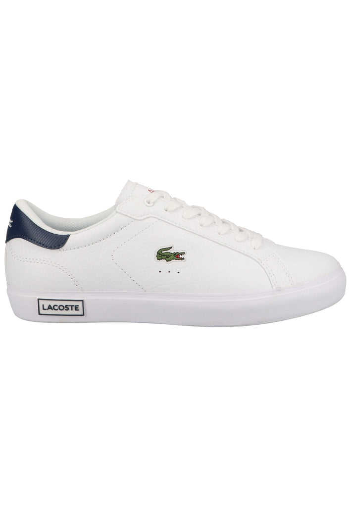 Lacoste Sneaker Leder Weiß/Navy