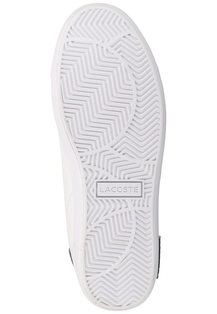 Lacoste Sneaker Leder Weiß/Navy
