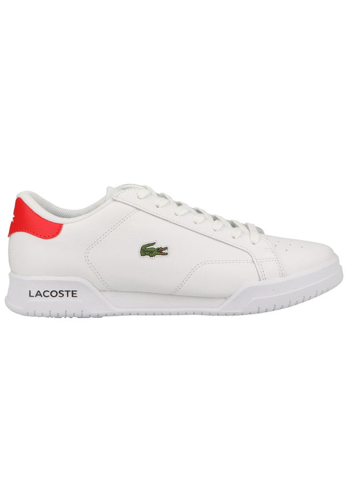 Lacoste Sneaker Leder Weiß/Navy