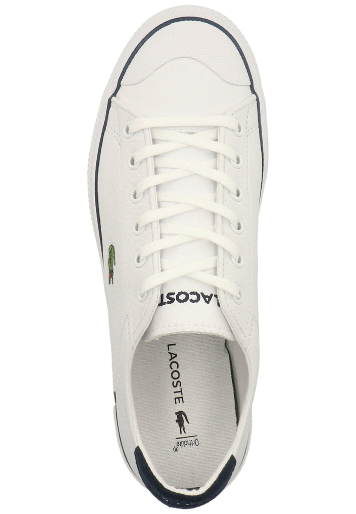 Lacoste Sneaker Leder Weiß/Navy