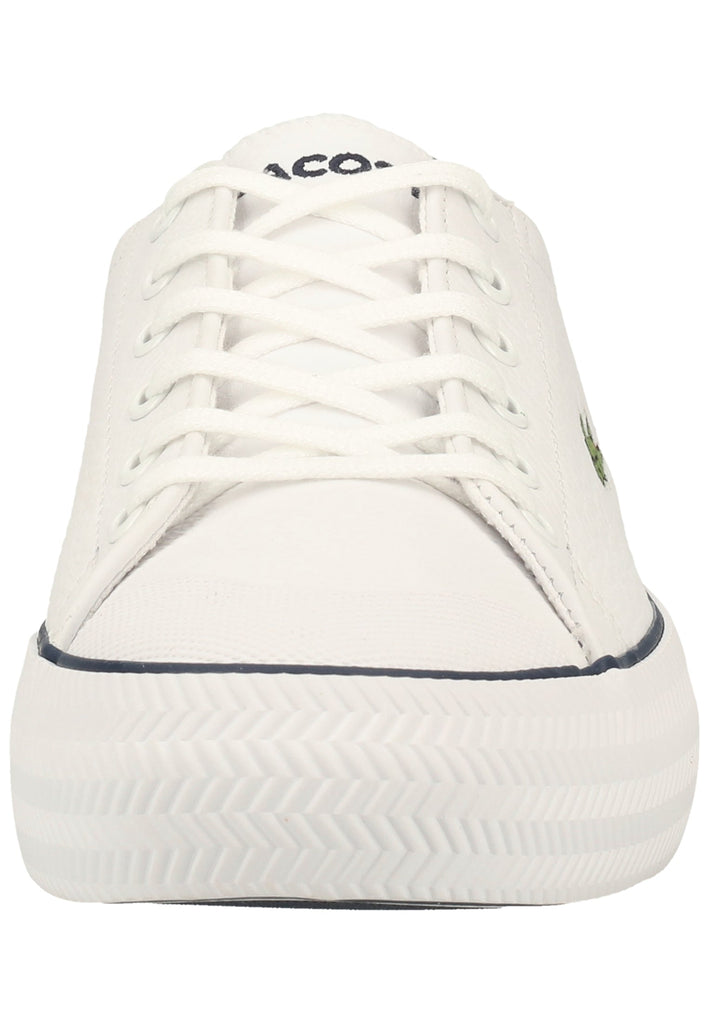Lacoste Sneaker Leder Weiß/Navy