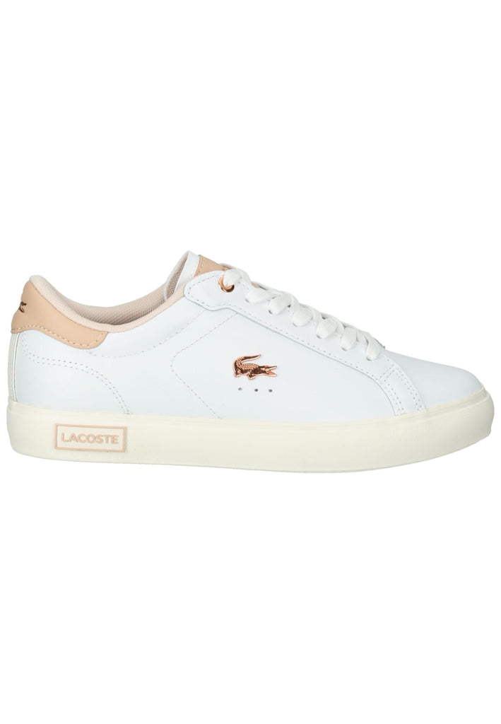 Lacoste Sneaker Leder Weiß/Pink