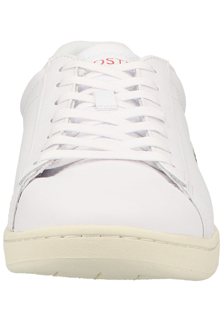 Lacoste Sneaker Leder Weiß/Pink