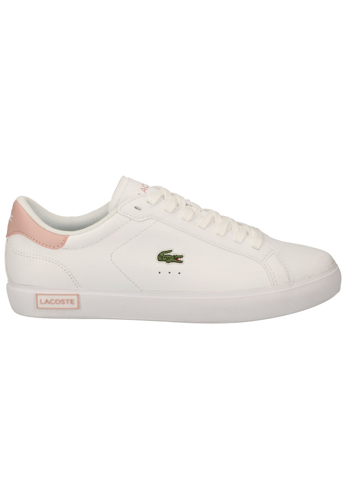 Lacoste Sneaker Leder Weiß/Pink