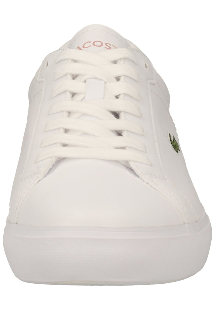 Lacoste Sneaker Leder Weiß/Pink