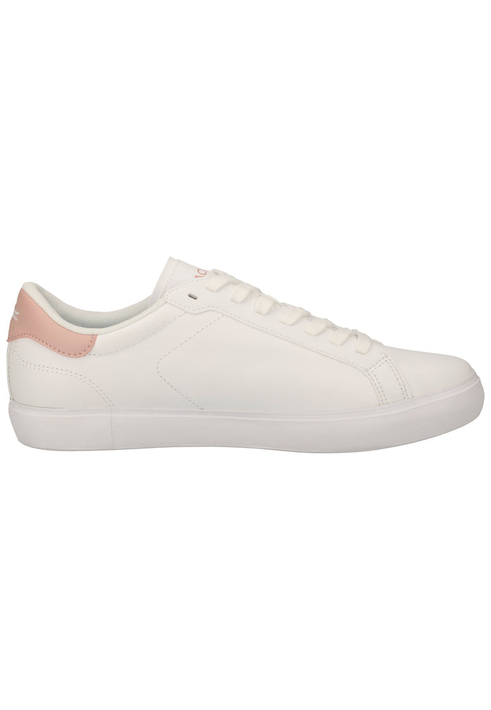 Lacoste Sneaker Leder Weiß/Pink