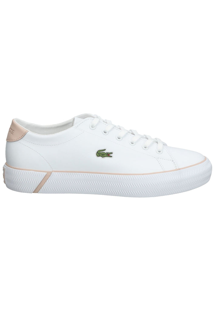Lacoste Sneaker Leder Weiß/Rosa