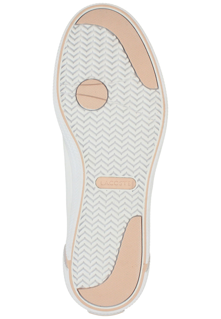 Lacoste Sneaker Leder Weiß/Rosa