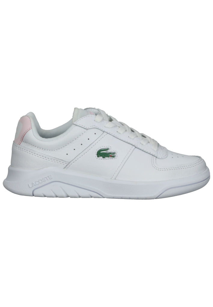 Lacoste Sneaker Leder Weiß/Rosa
