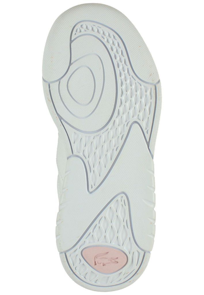 Lacoste Sneaker Leder Weiß/Rosa