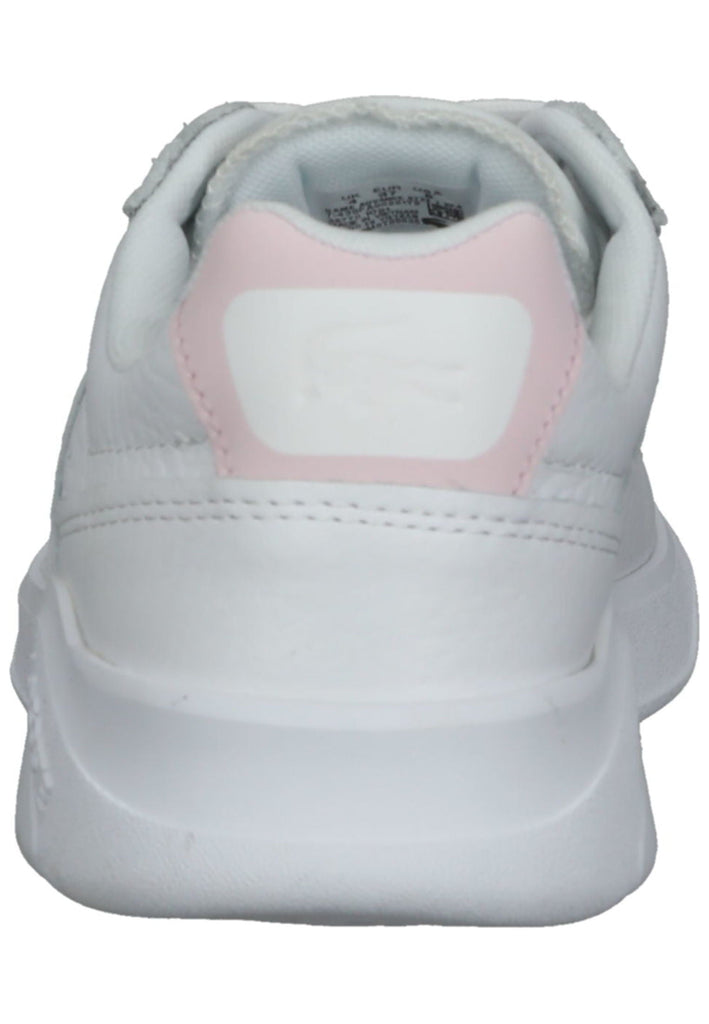 Lacoste Sneaker Leder Weiß/Rosa