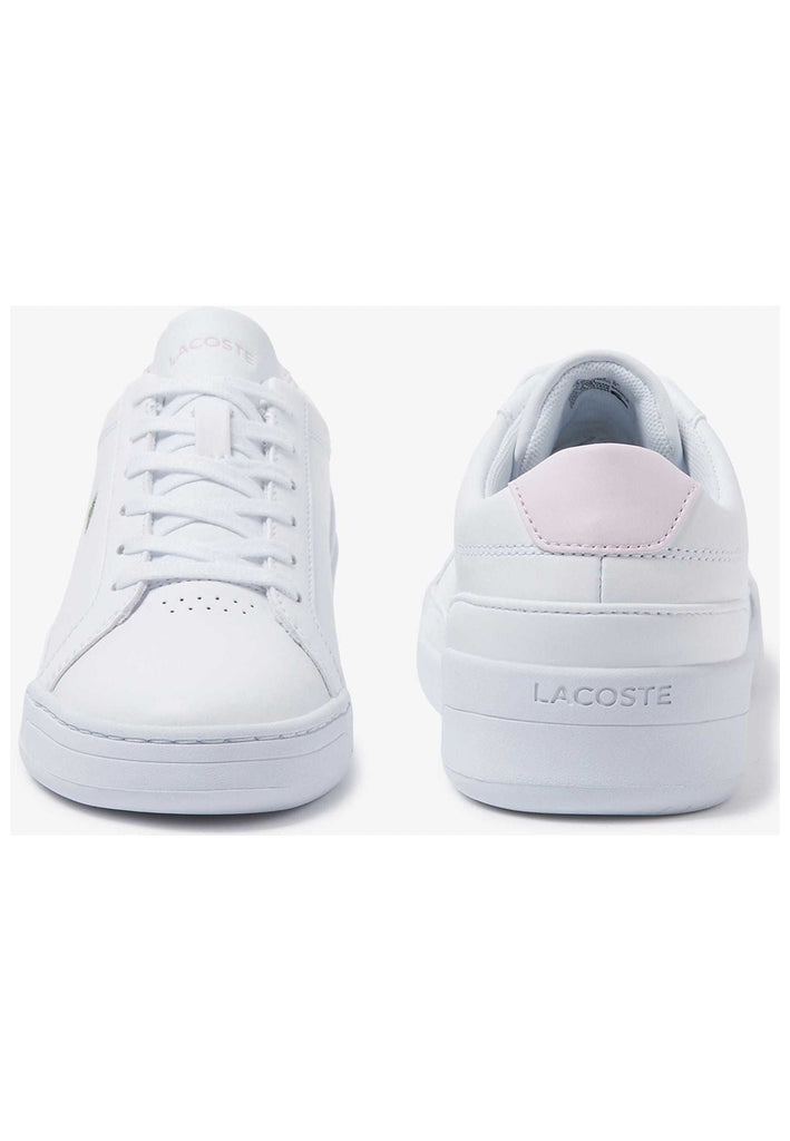 Lacoste Sneaker Leder Weiß/Rosa