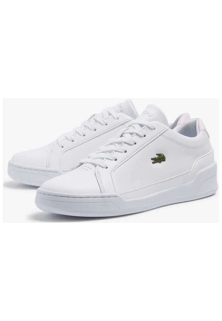 Lacoste Sneaker Leder Weiß/Rosa