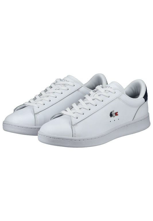 Lacoste Sneaker Leder Weiß/Rot