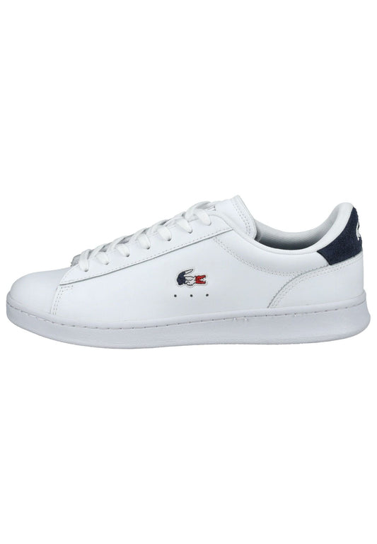 Lacoste Sneaker Leder Weiß/Rot