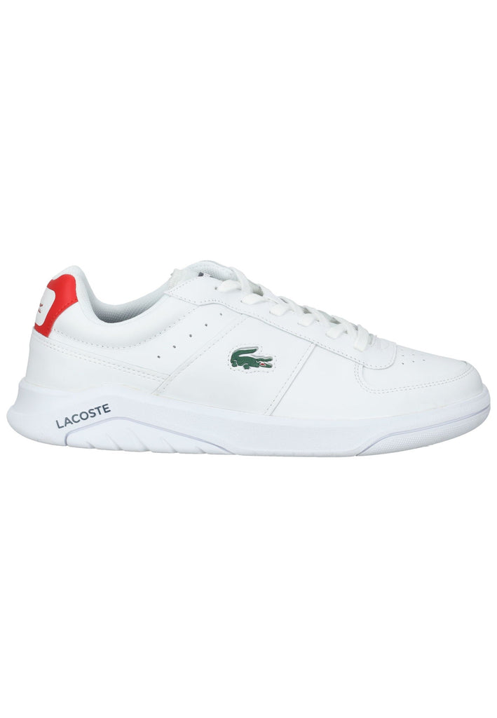 Lacoste Sneaker Leder Weiß/Rot