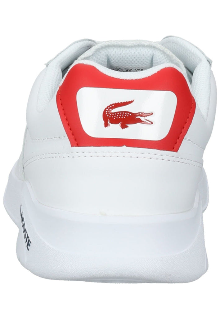 Lacoste Sneaker Leder Weiß/Rot