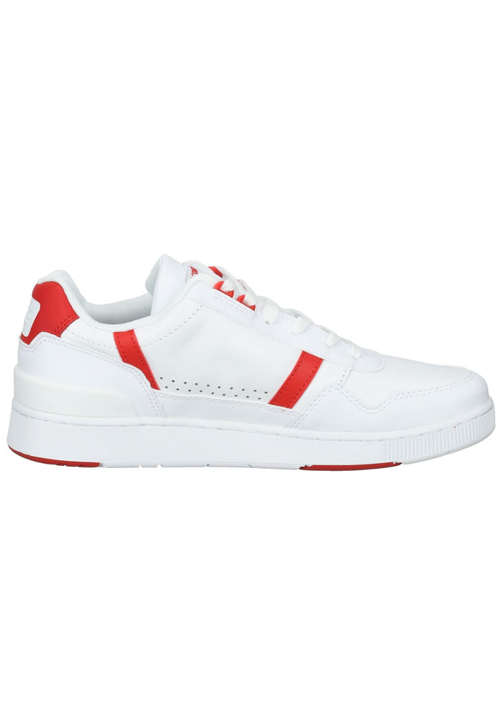 Lacoste Sneaker Leder Weiß/Rot