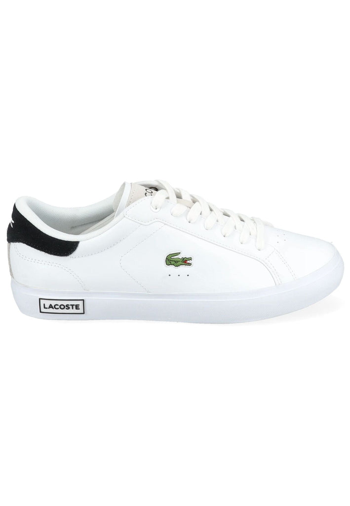 Lacoste Sneaker Leder Weiß/Schwarz