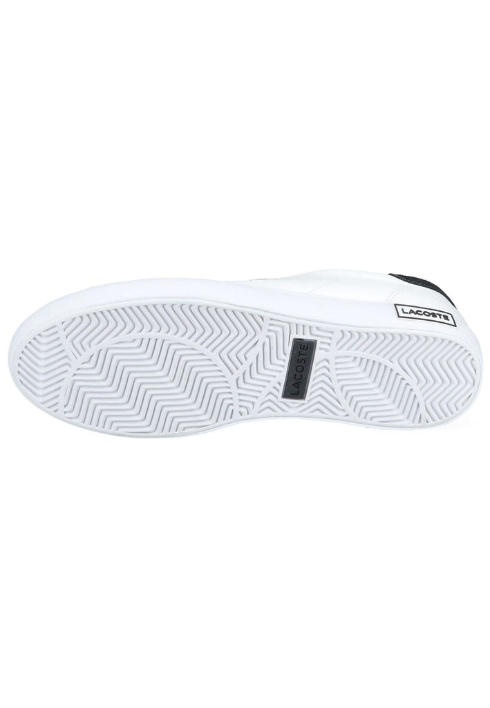 Lacoste Sneaker Leder Weiß/Schwarz