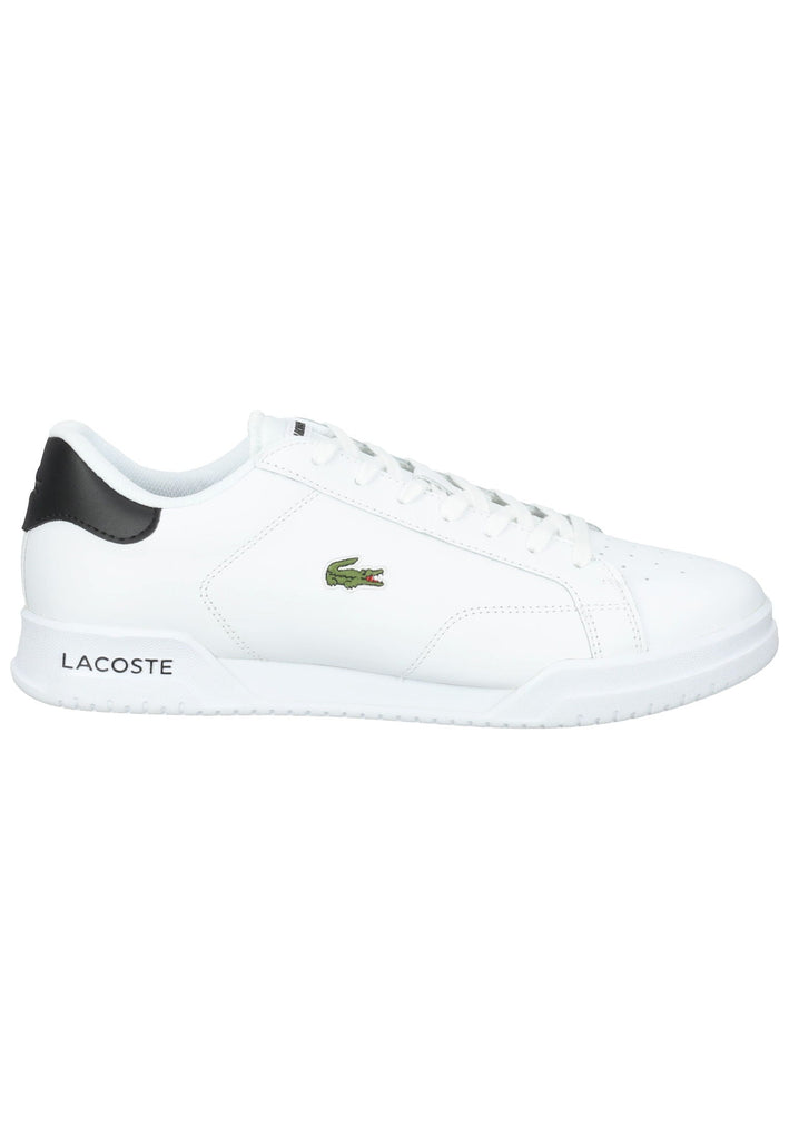 Lacoste Sneaker Leder Weiß/Schwarz