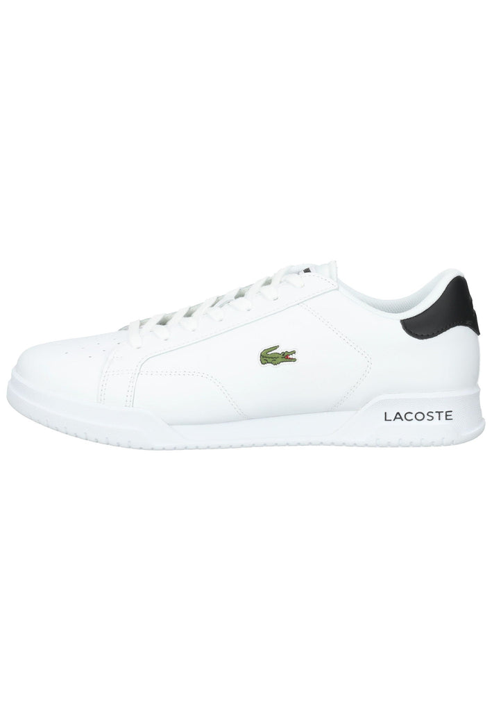 Lacoste Sneaker Leder Weiß/Schwarz