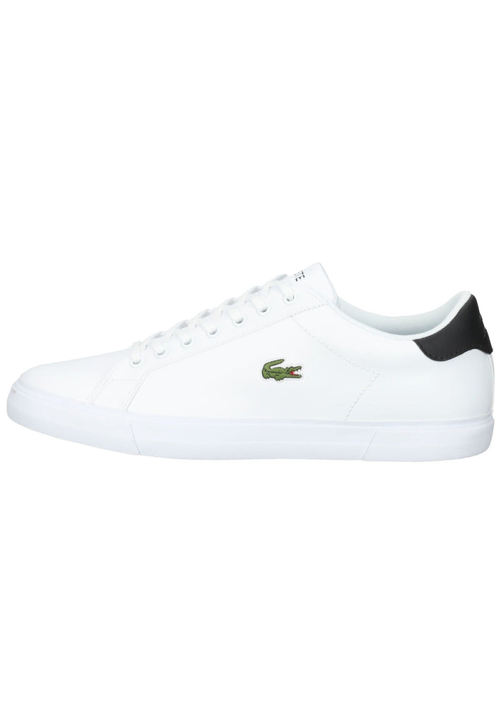Lacoste Sneaker Leder Weiß/Schwarz