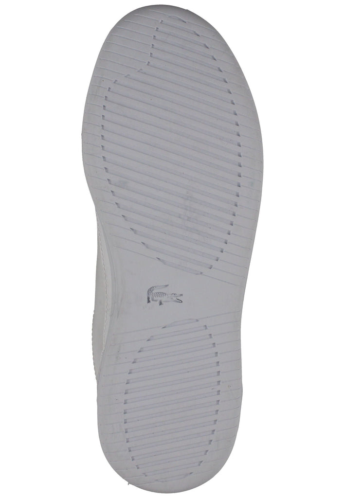 Lacoste Sneaker Leder Weiß/Schwarz