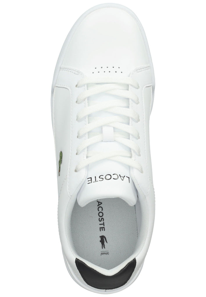 Lacoste Sneaker Leder Weiß/Schwarz