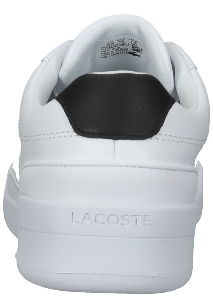 Lacoste Sneaker Leder Weiß/Schwarz