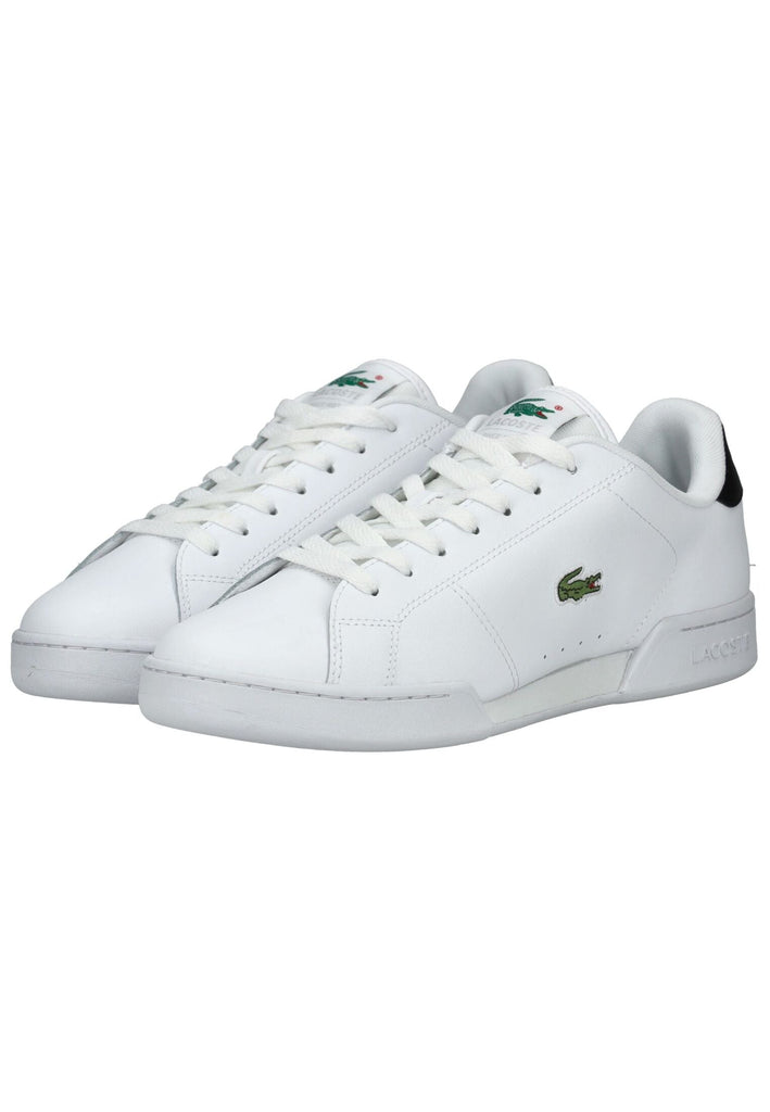 Lacoste Sneaker Leder Weiß/Schwarz