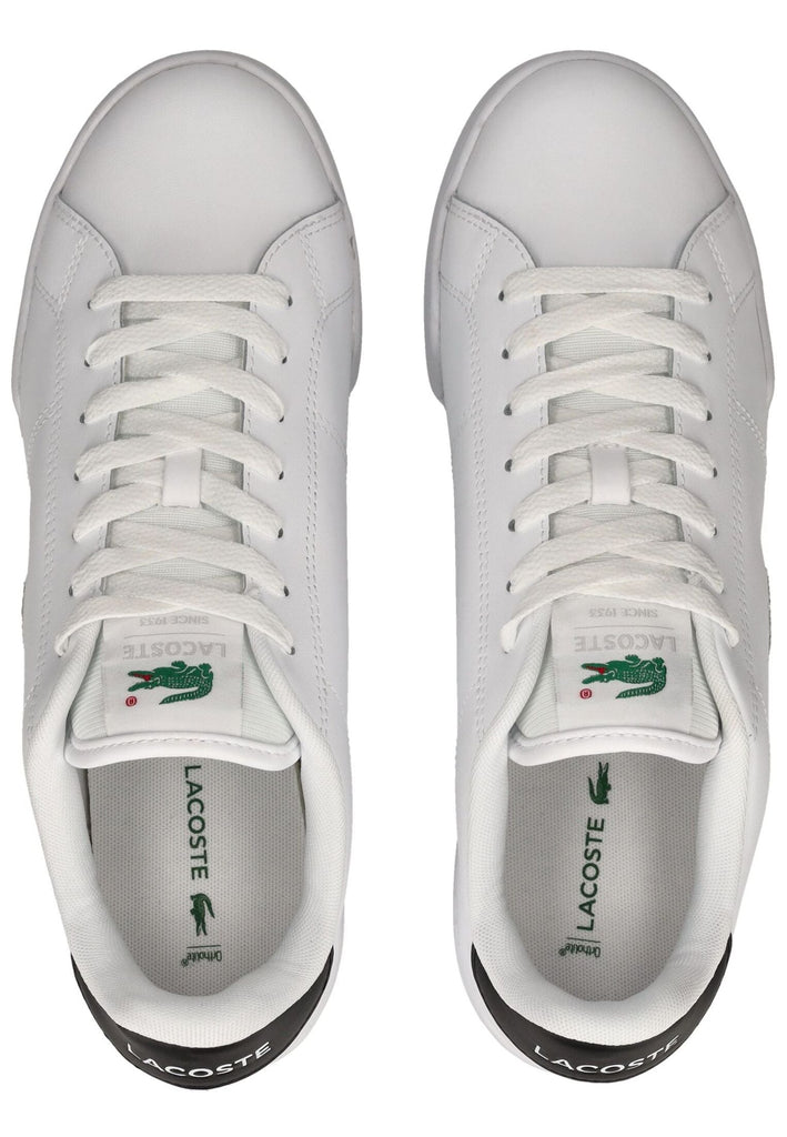 Lacoste Sneaker Leder Weiß/Schwarz