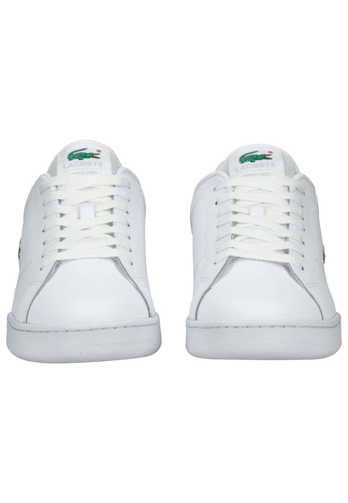 Lacoste Sneaker Leder Weiß/Schwarz