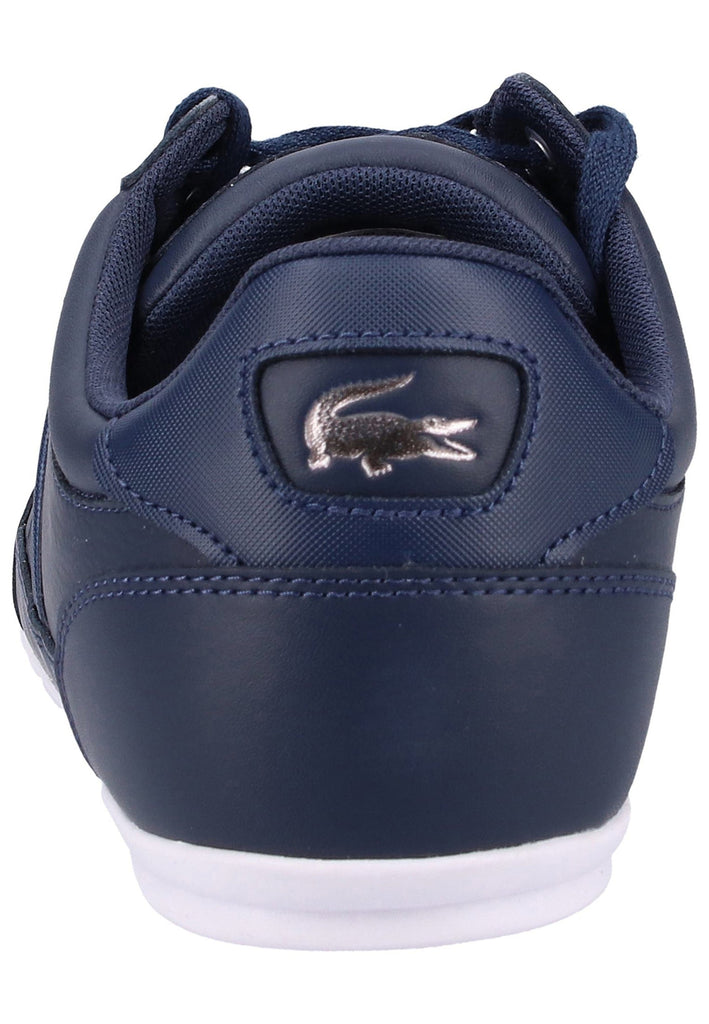 Lacoste Sneaker Lederimitat Blau/Weiß