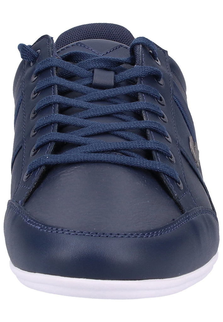 Lacoste Sneaker Lederimitat Blau/Weiß
