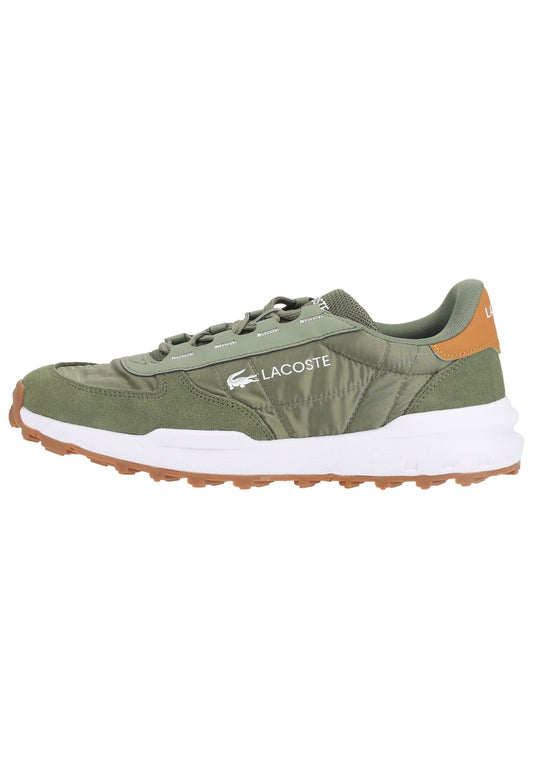 Lacoste Sneaker Lederimitat Khaki