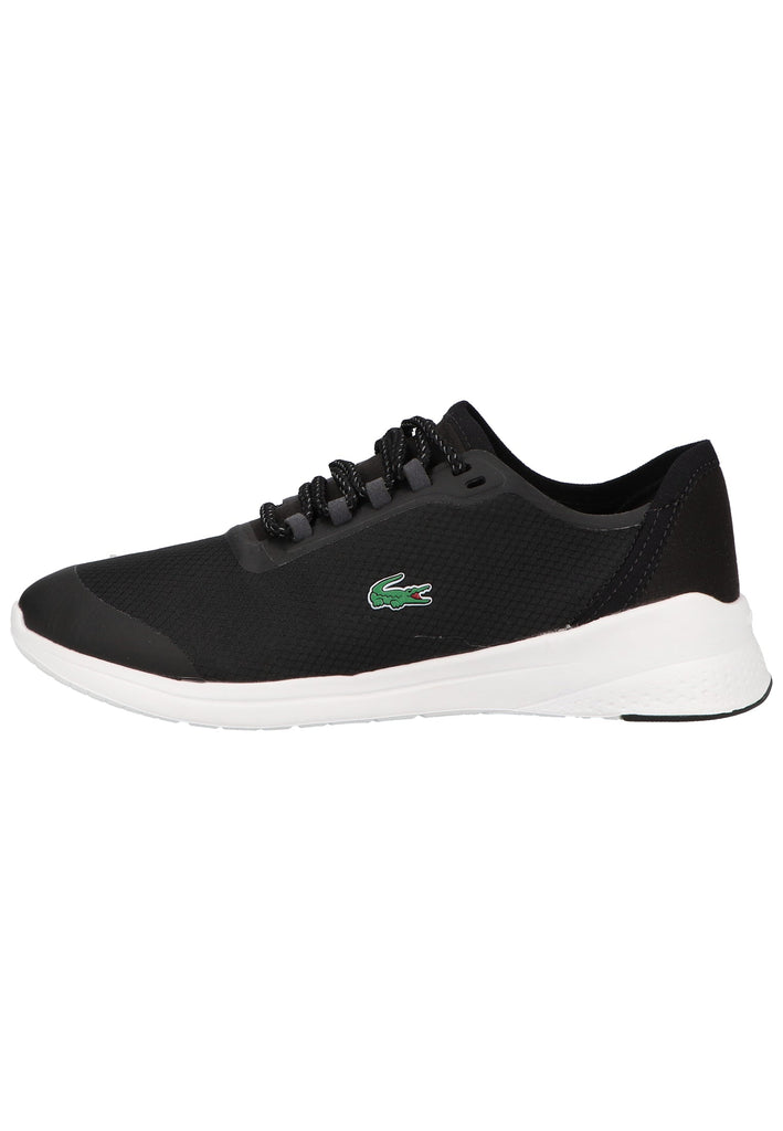 Lacoste Sneaker Lederimitat/Nylon Schwarz