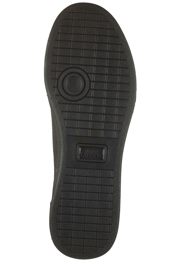 Lacoste Sneaker Lederimitat Schwarz