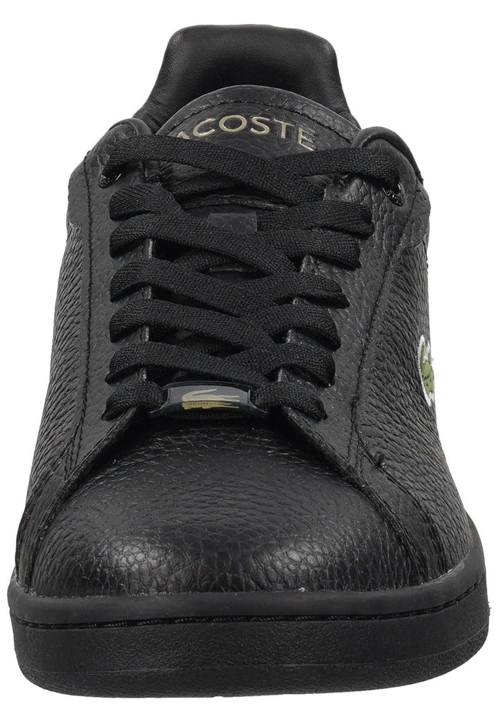 Lacoste Sneaker Lederimitat Schwarz