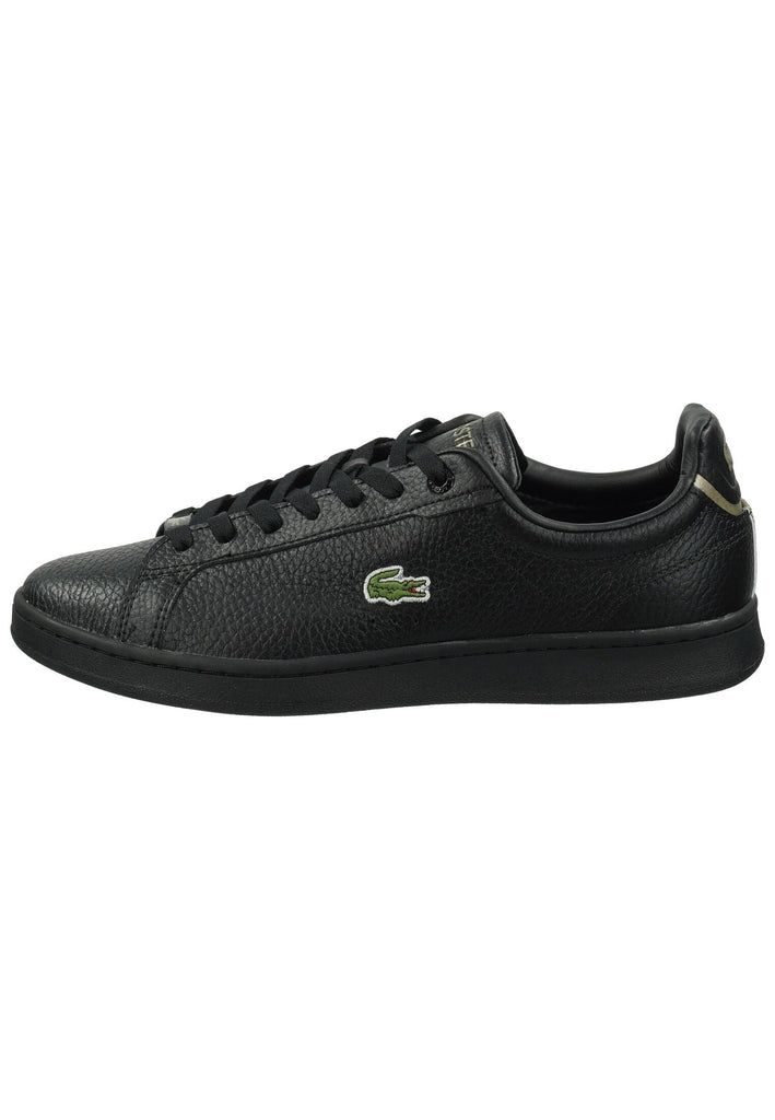Lacoste Sneaker Lederimitat Schwarz