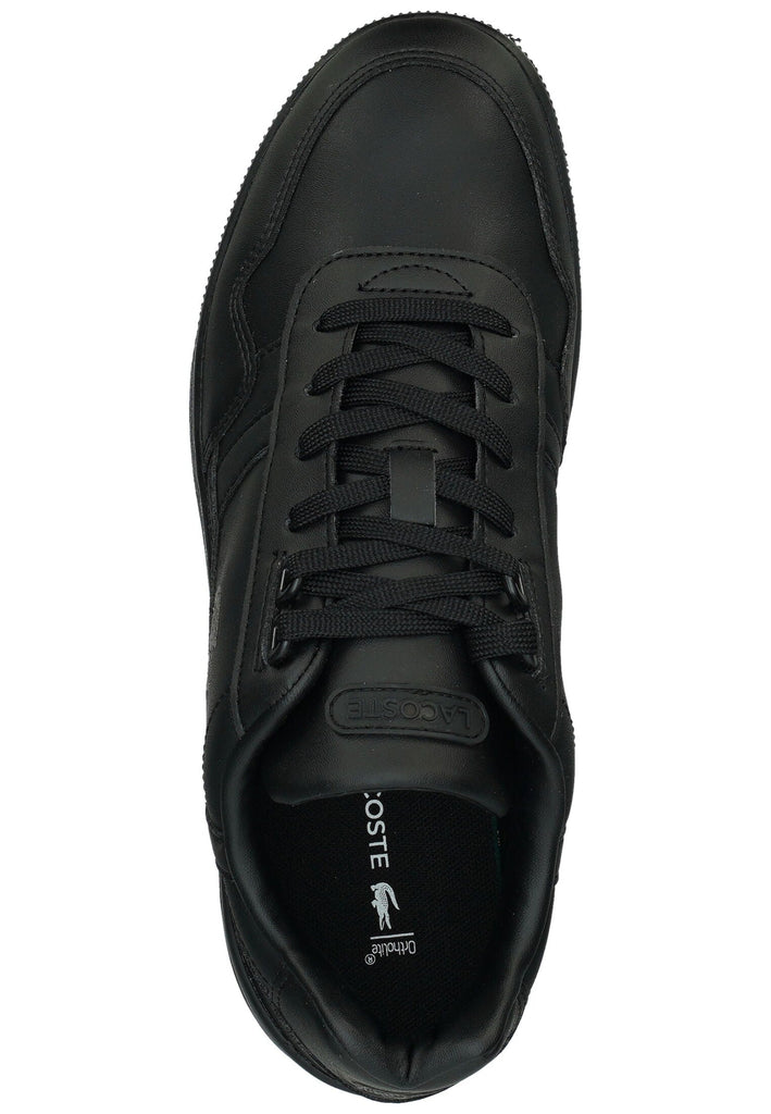 Lacoste Sneaker Lederimitat Schwarz