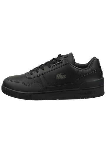 Lacoste Sneaker Lederimitat Schwarz