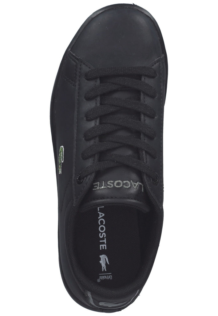 Lacoste Sneaker Lederimitat Schwarz