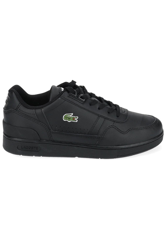 Lacoste Sneaker Lederimitat Schwarz/Schwarz
