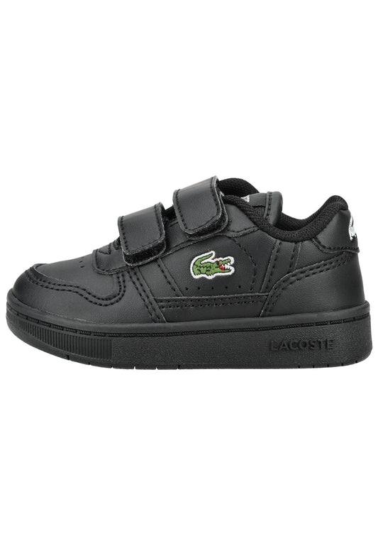 Lacoste Sneaker Lederimitat Schwarz/Schwarz