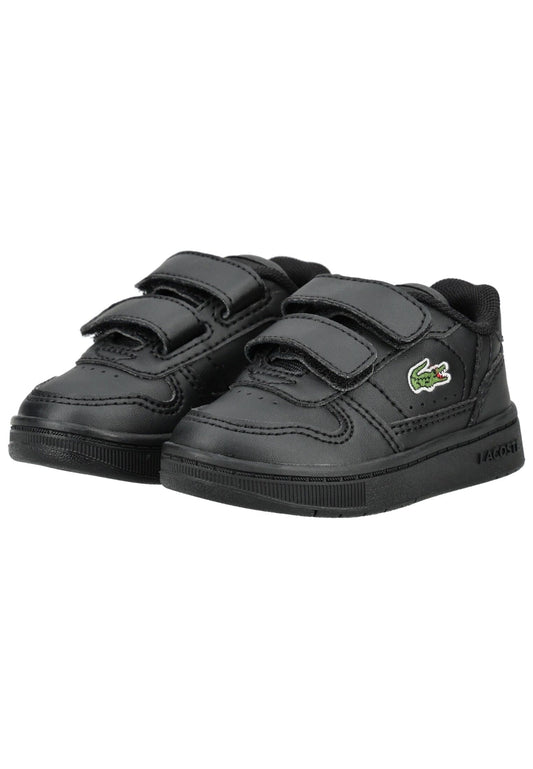 Lacoste Sneaker Lederimitat Schwarz/Schwarz