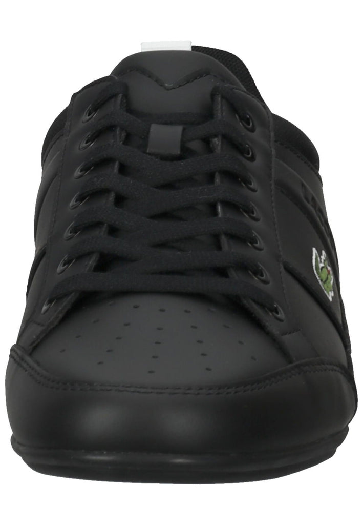 Lacoste Sneaker Lederimitat Schwarz/Weiß