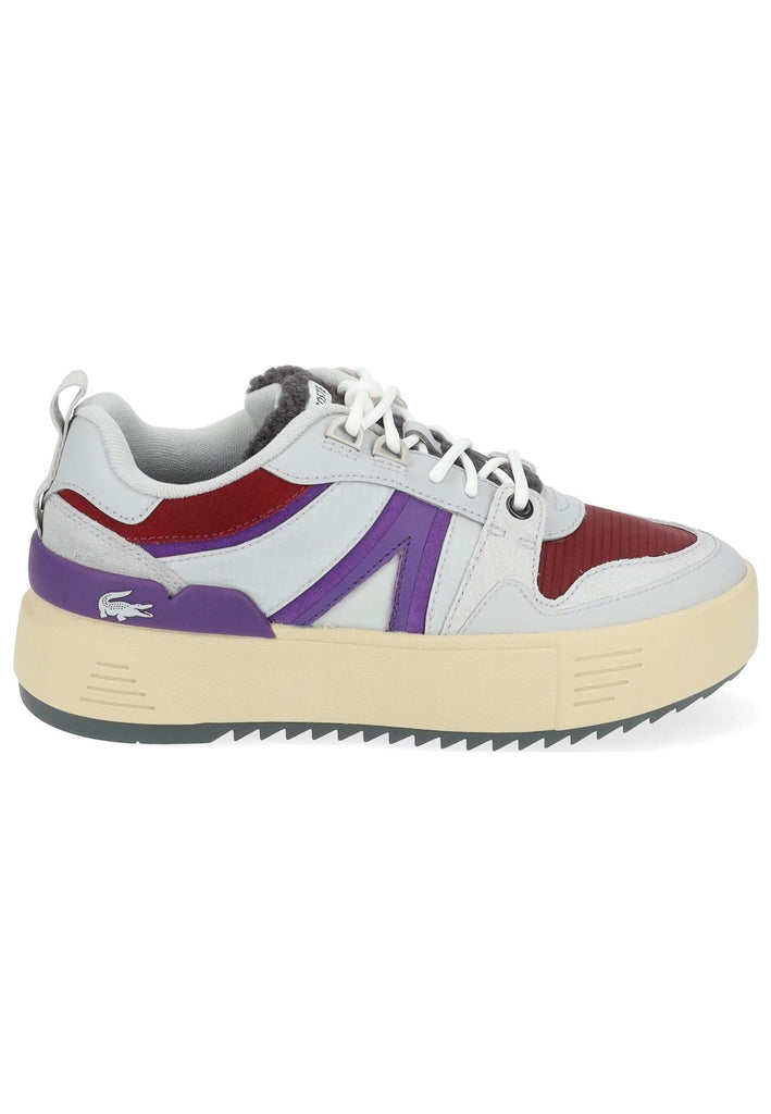 Lacoste Sneaker Lederimitat/Textil Dunkelgrau